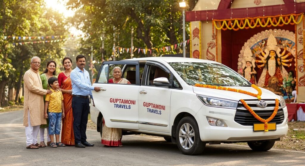 Durga puja 2026 outstation long drive car from Kolkata